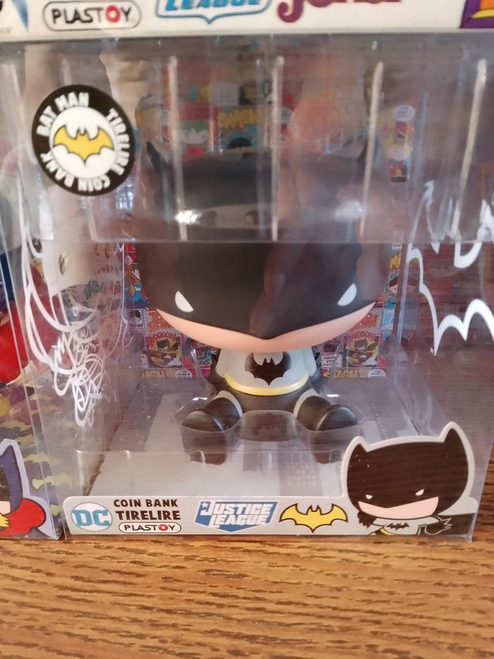 figurines grosses têtes style funko pop tirelire plastoy dc comics - photo numéro 8