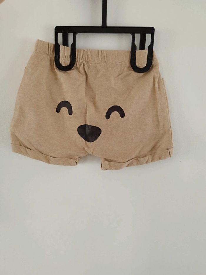 joli ensemble tee shirt short bébé garçon 12 mois - photo numéro 3