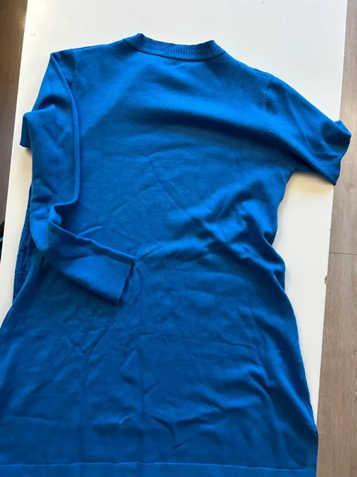 Robe pull bleu neuve - photo numéro 4