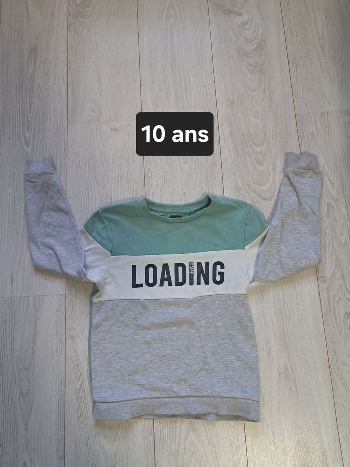 Sweat 10 ans kiabi