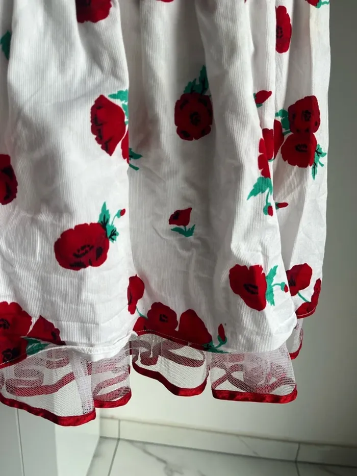 Robe cérémonie coquelicots fille - photo numéro 6
