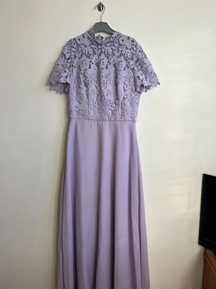 Robe de demoiselle d’honneur Lilas M