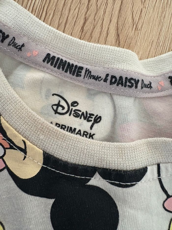 T-shirt manche longue Minnie - taille 0-3 mois - Disney x Primark - photo numéro 4