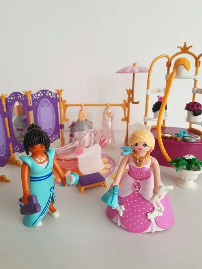 Salon de beauté Playmobil princesse