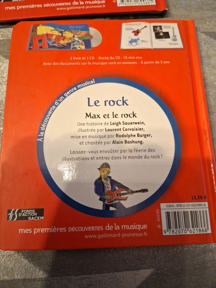 Lot de 2 livres avec cd découverte musique du monde - photo numéro 3