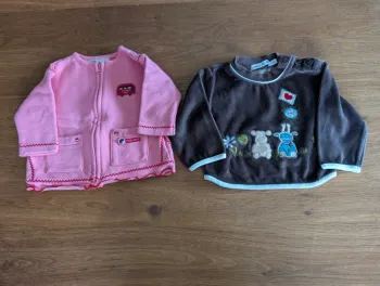 Gilet et pull 3 mois
