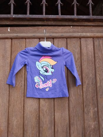 Sous pull bébé fille 2 ans my little pony