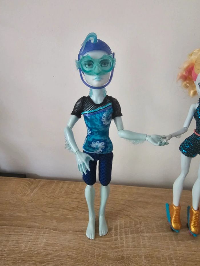 Poupées Monster High - Lagoona Blue et Gil Webber - Wheel Love - Mattel - photo numéro 3
