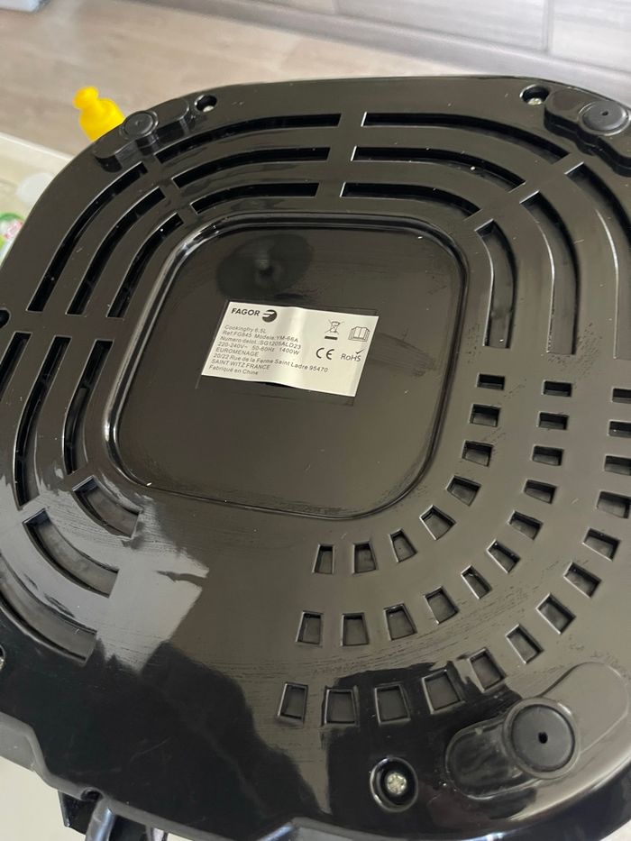 Airfryer noir fagor - photo numéro 7
