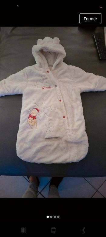 Combipilote/combinaison 3/6 mois disney winni l ourson