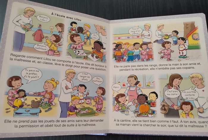 Livre L'imagerie des tout-petits - La politesse / Editions Fleurus - photo numéro 8