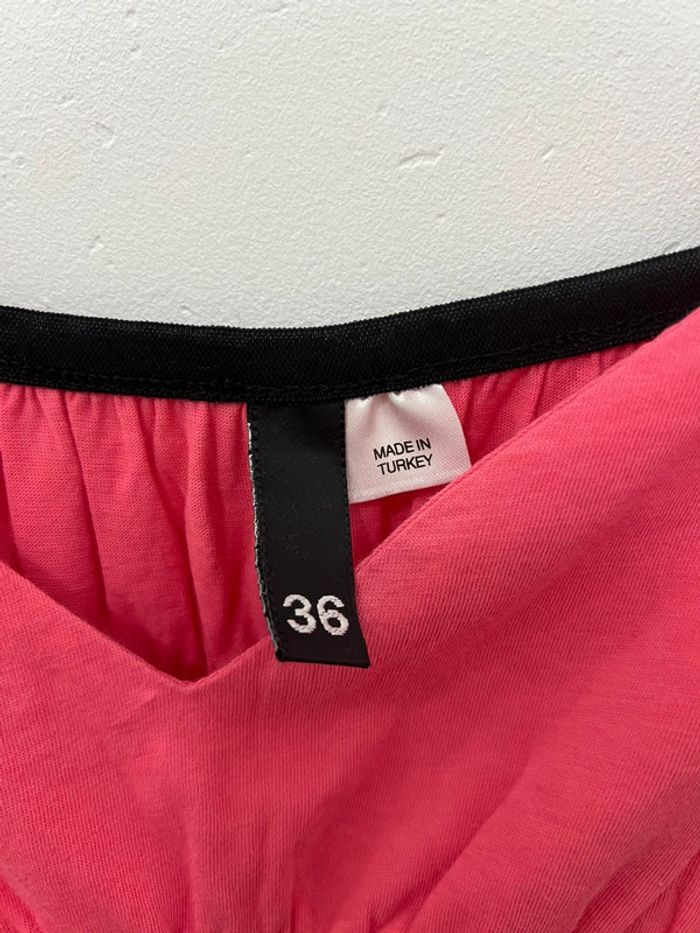 Robe courte rose H&M - photo numéro 3