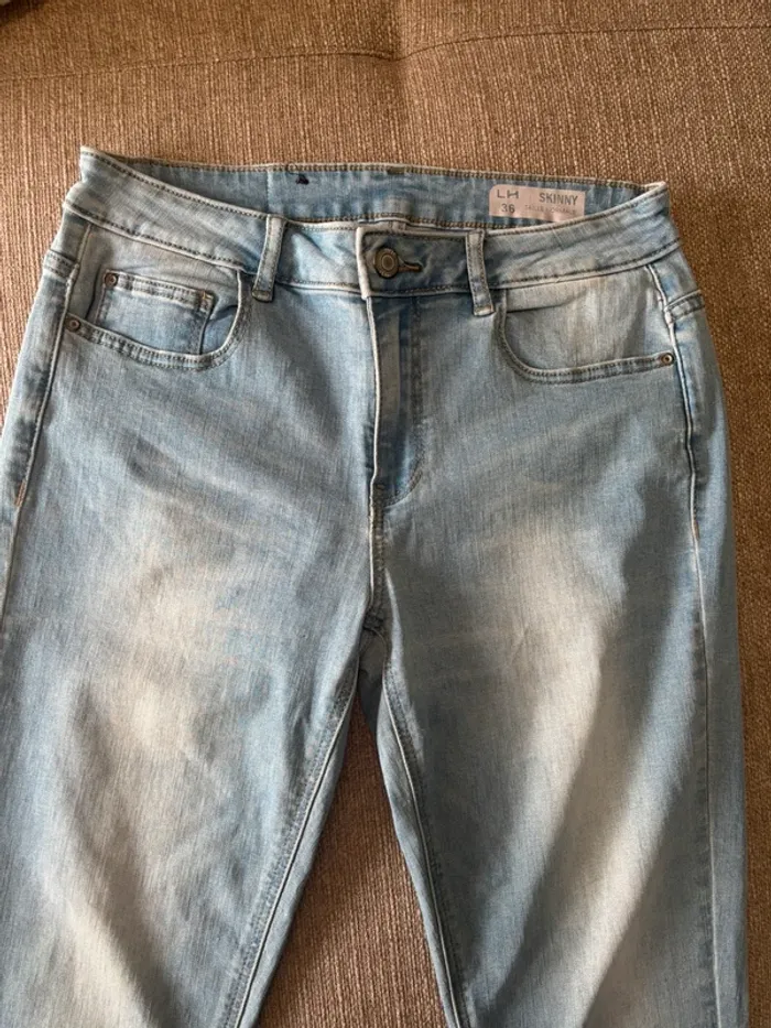 Jean Skinny bleu clair T.36 - photo numéro 5
