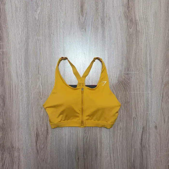 Brassière gymshark femme hauts jaune S