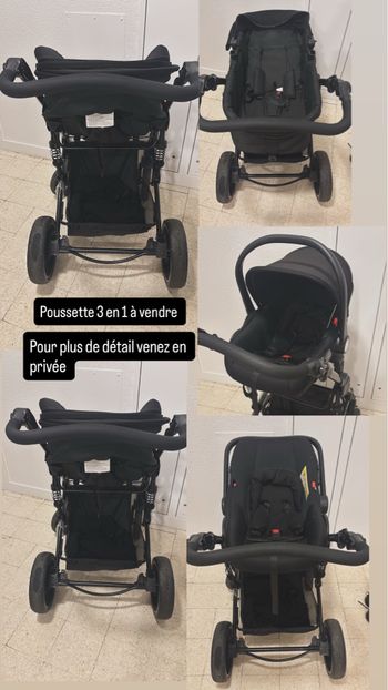Poussette 3 en 1