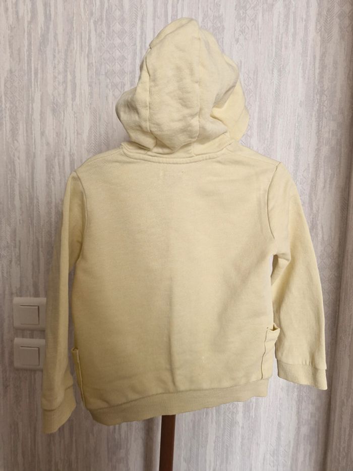 Gilet zippé capuche bébé 36 mois Kiabi Coton - photo numéro 7