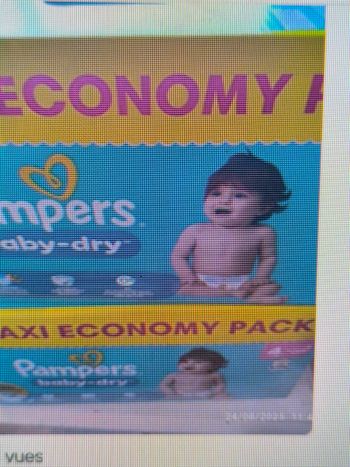 couches pampers de 9 à 14kg