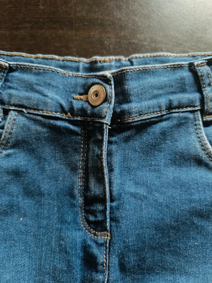 Jupe jean VERTBAUDET - Taille 10 ANS - photo numéro 2