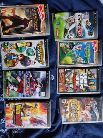 Lot de jeux psp 