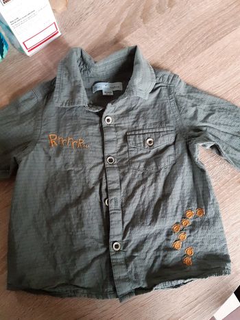 Chemise manches longues 18 mois