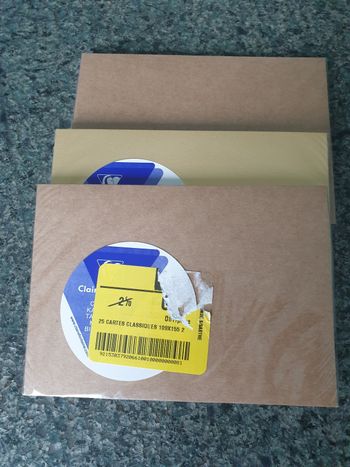 75 Cartes classique Clairefontaine