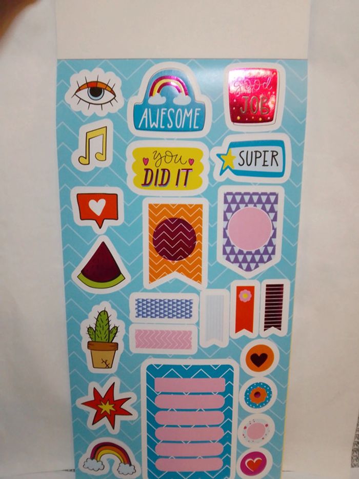 Sticker book élastique "Bright" - photo numéro 6