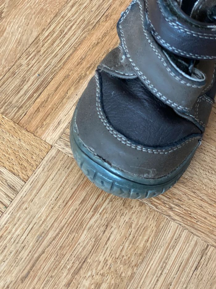 Chaussures 👞 bottines - cuir - Boîte à malices - Taille 20 - BE - photo numéro 12