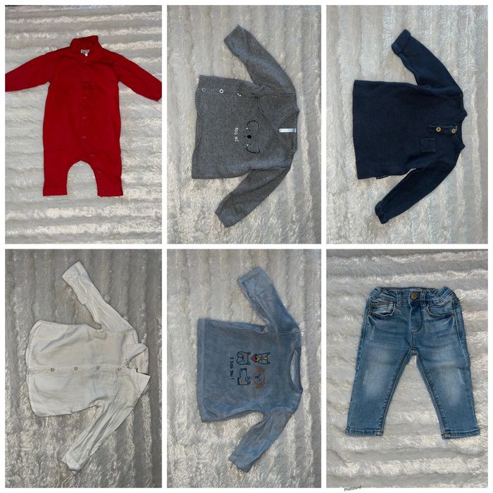 Lot hiver garçon 6 mois