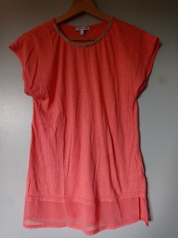 Tee-shirt corail "Naf Naf" S