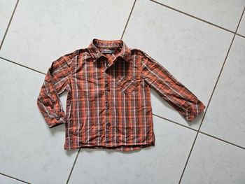 Chemise ml garçon 5/6 ans Tao CHEV