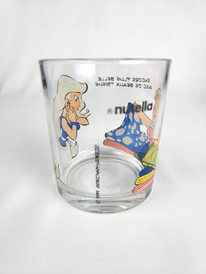 Verre Astérix Falbala Bonnemine - Nutella 1999 - Collector - photo numéro 4