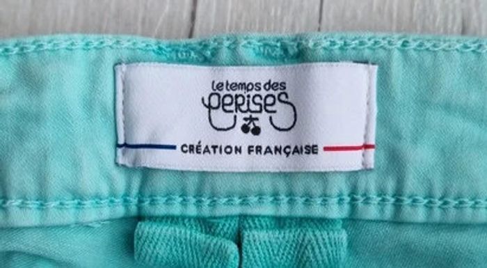 Chino Lidy couleur vert d'eau Taille 31 (Taille 40 en France) - photo numéro 5