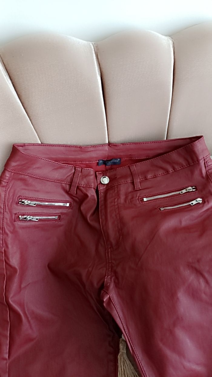 Pantalon semi cuir - photo numéro 3