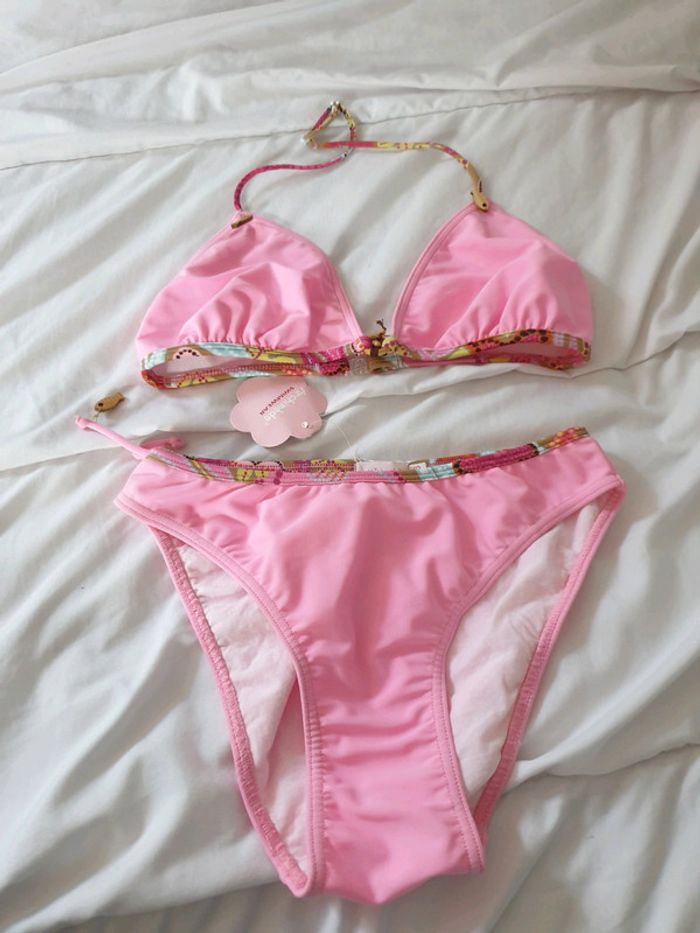 maillot de bain rose