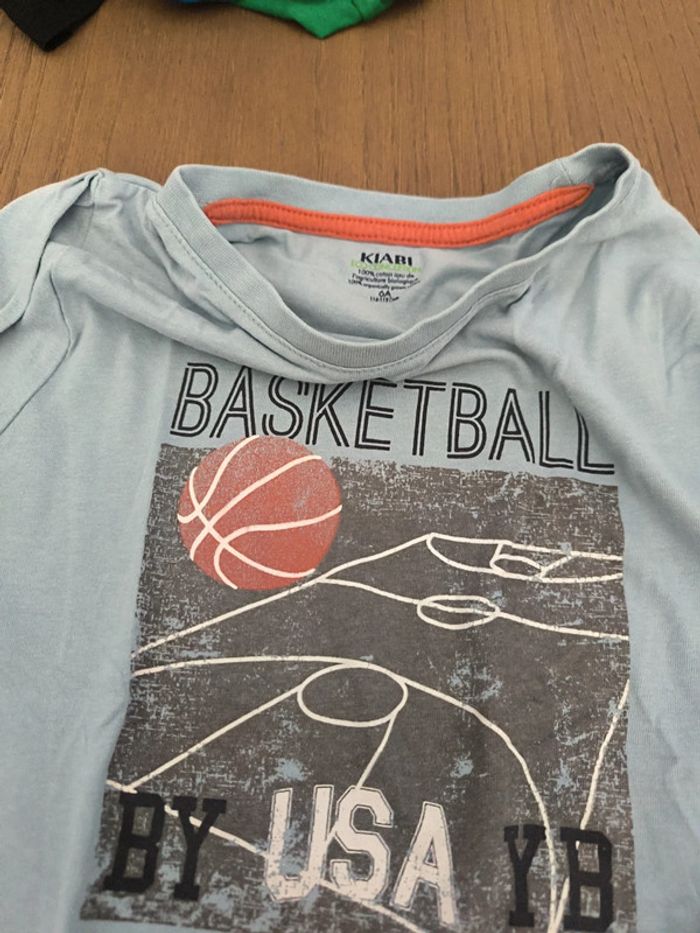 T-shirt manches longues basket USA - photo numéro 3