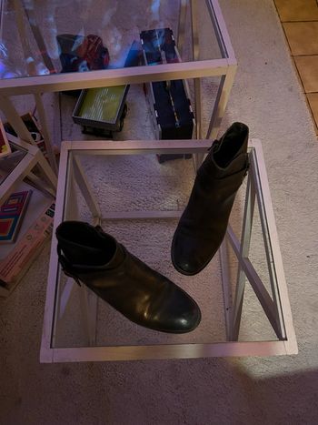 Bottines noires T.36