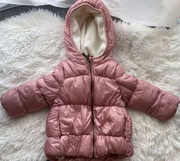 Veste rose fille polaire