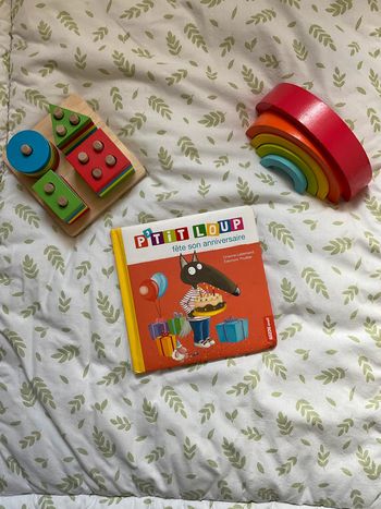 livre p'tit loup fête son anniversaire édition auzou