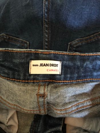 Jean droit Camaïeu T.36