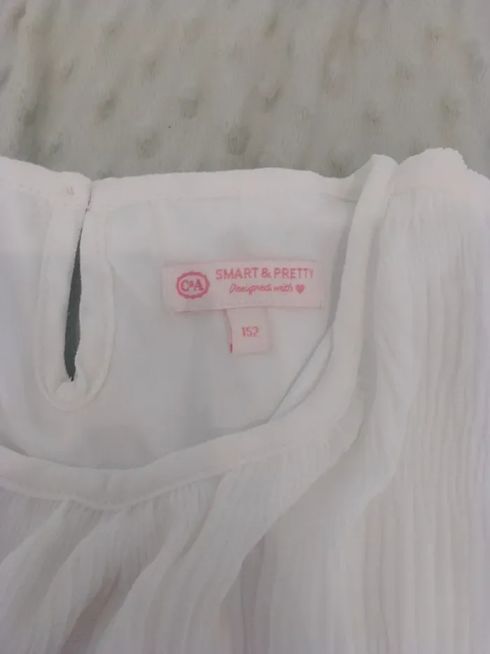 Robe C&A blanche - photo numéro 2
