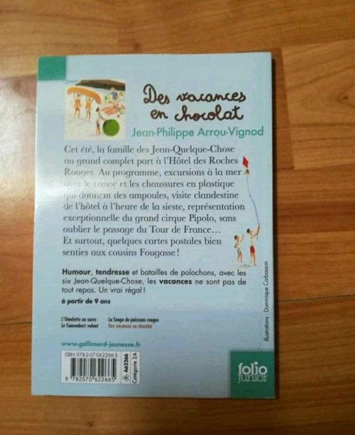 Livre des vacances en chocolat l - photo numéro 3