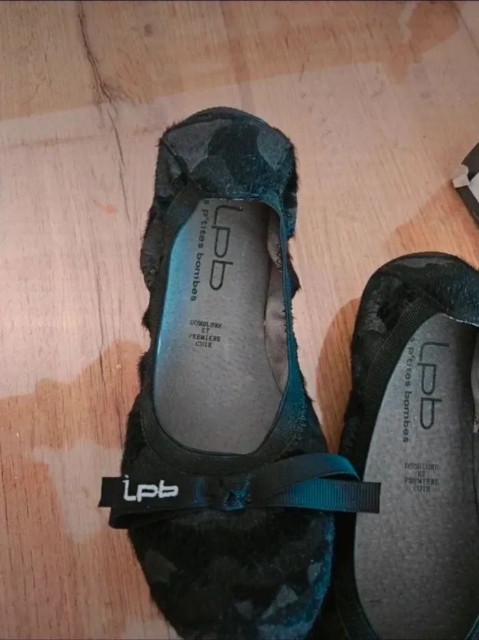 Ballerines réf Ella poulain noir les petites bombes neuve - photo numéro 5