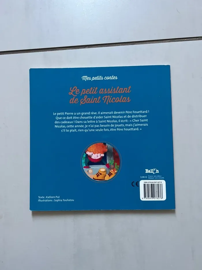 Le petit assistant de Saint Nicolas ~ livre enfant - photo numéro 2
