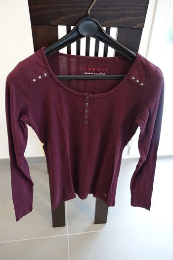 Tee-shirt Esprit Manches longues