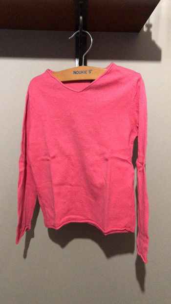 Pull rose avec un cœur dans le dos Kookai 4 ans