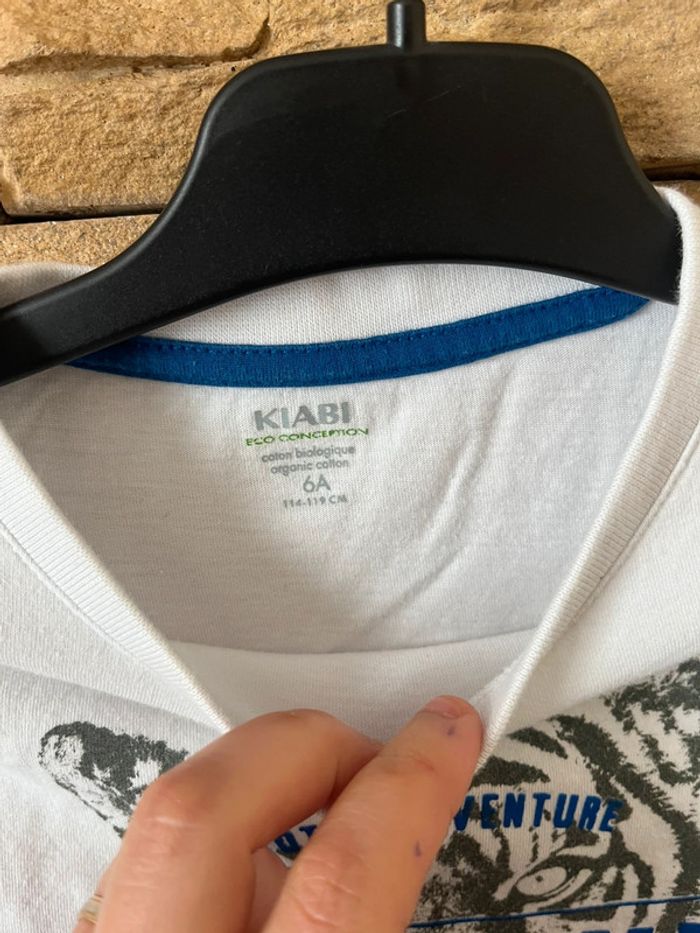 T-shirt manches longues 6 ans Kiabi - photo numéro 2