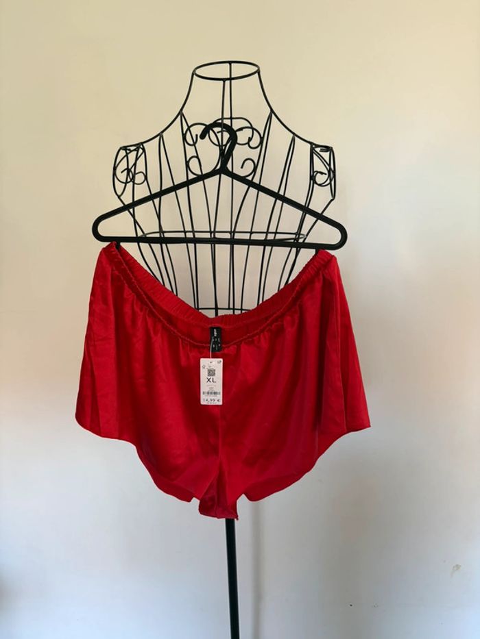 Short rouge Undiz - Neuf avec étiquette