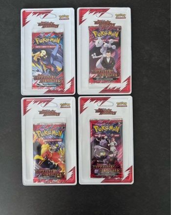 Pokémon Blister Rivalités Destinées Écarlate et Violet EV10  Neuf Français