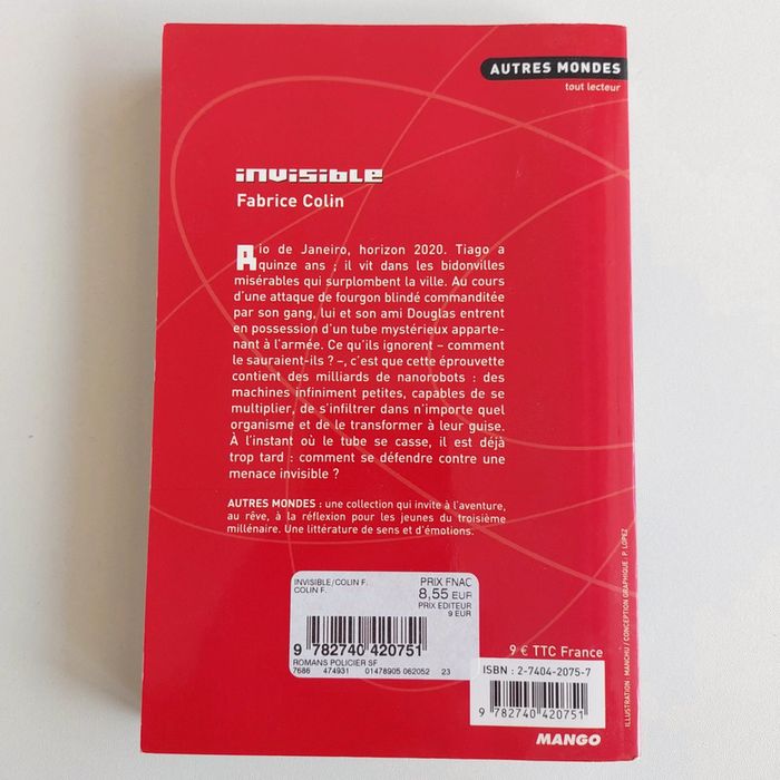 Livre - Invisible - photo numéro 2
