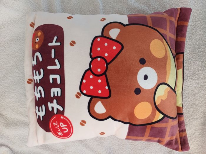 Coussin peluche doudou - photo numéro 2